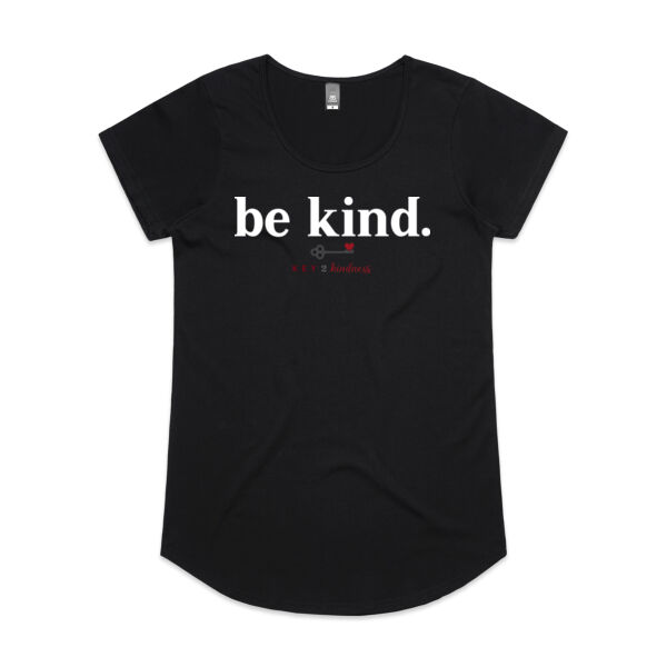 BE KIND - Womens Scoop Tee Thumbnail