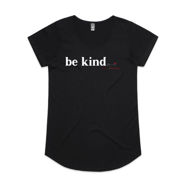 BE KIND - Womens Scoop Tee 2 Thumbnail